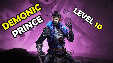 Shadow Fight Arena Demonic Prince Level 10 Lynx Youtube
