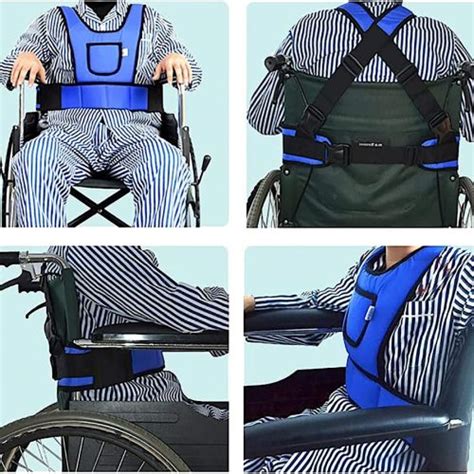 Wheelchair Safety Belt Anti Slip Support Vest Adjustable Wheelchair