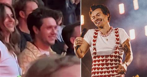 niall horan dances along at harry styles wembley stadium show and one direction fans can t