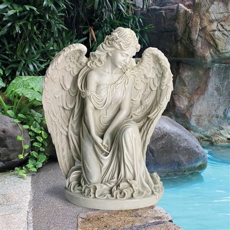 Praying Angel Garden Statue Beattitudes Religious Ts Angel Garden
