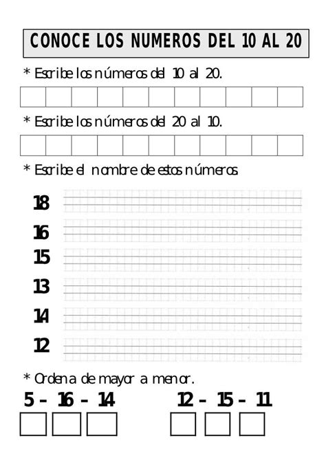 Conoce Numeros Del 0 Al 30 Escritura De Numeros Matematicas Primero