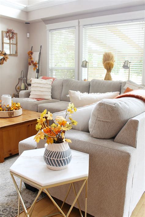 Cozy Fall Living Room Decor