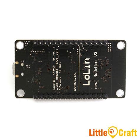 Lolin Nodemcu V3 Lua Based Esp8266 Wifi Development Board Iot