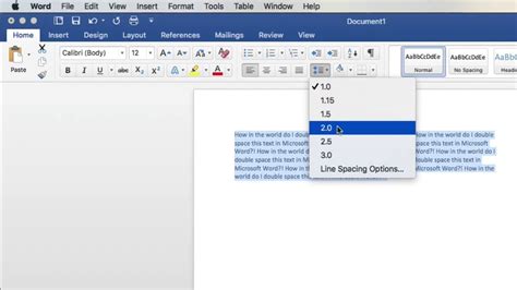 Step spaced essays double spaced. How To Double Space in Microsoft Word - YouTube