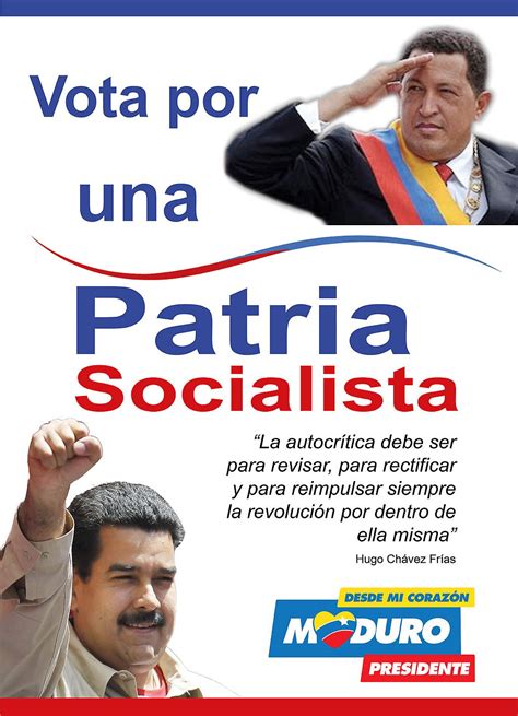 Patria Socialista Empezó El Despliegue De Los Afiches En Apoyo A Maduro