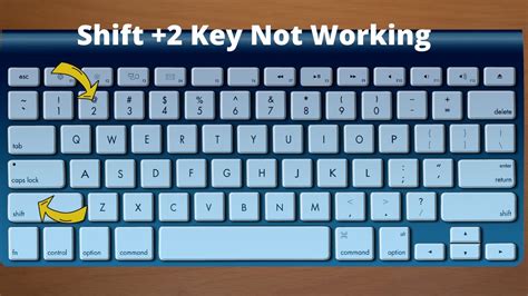 Shift 2 Key Not Working In Keyboard Press Key Not Working Youtube
