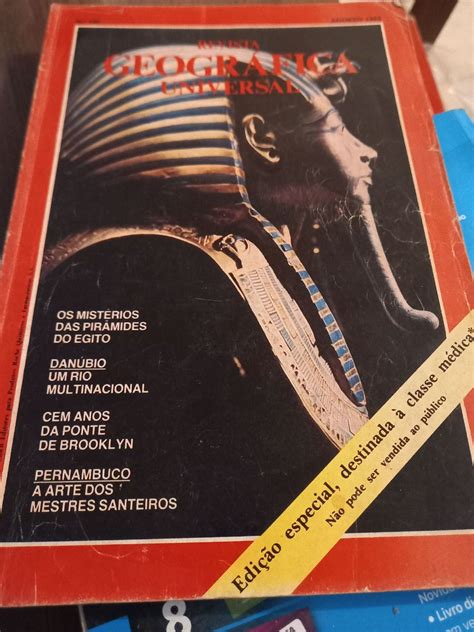 Revista Geográfica Universal Agosto De 1983 Livro Revista Usado