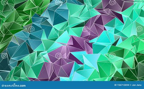 Polygonal Geometrical Texture 3d Stock Photo Image Of Geometrical