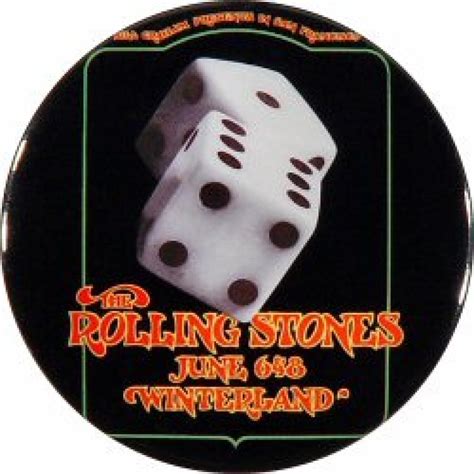 The Rolling Stones Pin From Winterland Jun 6 1972 At Wolfgangs