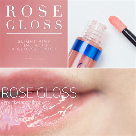 Rose Gloss Lipsense Lip Colors Lipsense Rose Gloss Senegence Skin