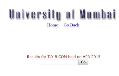 Tybcom Result University Of Mumbai 2020 2021 Student Forum