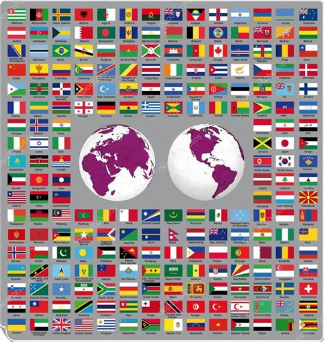 Flags Of The World 2014 Stock Vector Image By ©ktinte 45322723