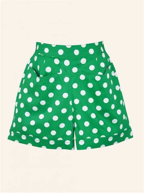 1950s Shorts Green Polka From Vivien Of Holloway
