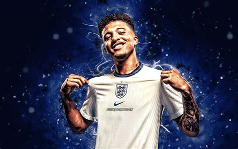 Download Wallpapers Jadon Sancho 4k England National Team Soccer