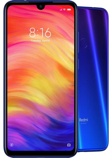 The xiaomi redmi note 7 is powered by a qualcomm sdm660 snapdragon 660 (14 nm) cpu processor with 4gb ram, 64/128gb or 3gb ram, 32gb rom. Xiaomi Redmi Note 7 4GB/128GB modrá | F-mobil.cz