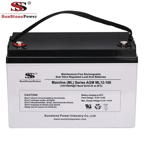 Sealed Rechargeable Lead Acid Vrla Battery 12v 100ah Deep Cycle Agm Ups Battery China Battery