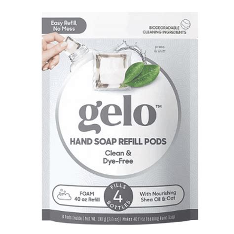 Gelo Foaming Hand Soap Refill Pods 40fl Oz
