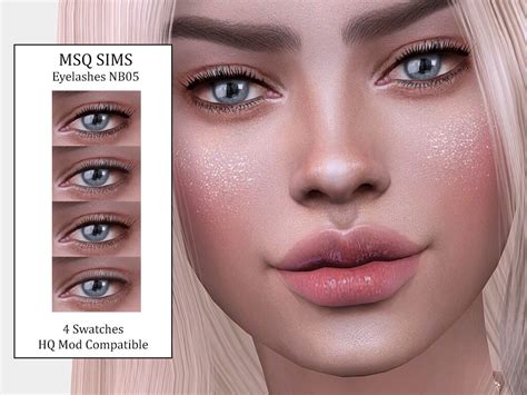 Eyelashes Nb05 At Msq Sims Sims 4 Updates