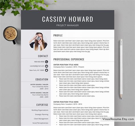 Creative Cv Template Resume Design Template Online Resume Template