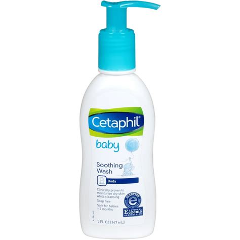 Cetaphil Baby Body Soothing Wash 5 Fl Oz Pump