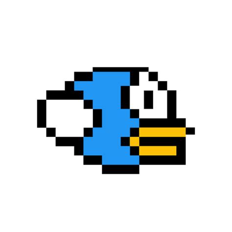 Flappy Bird Pixel Art Png Image Transparent Png Arts Images And