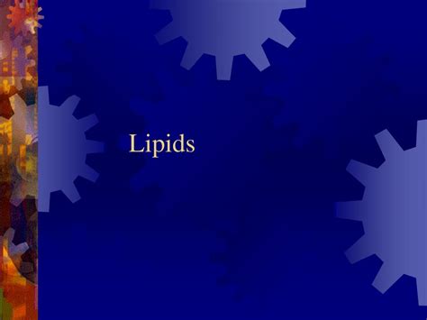 Ppt Lipids Powerpoint Presentation Free Download Id6702921
