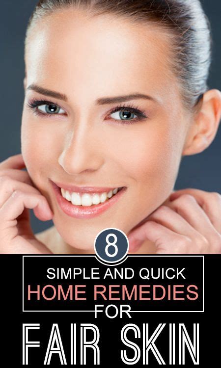 26 Simple And Quick Home Remedies For Fair Skin Homemade Beauty Tips