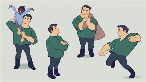 Modern Character Design Sheets You Need To See Model Sheet