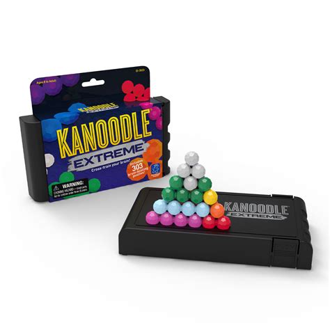 Educational Insights Kanoodle Extreme Puzzle Game for Adults, Teens