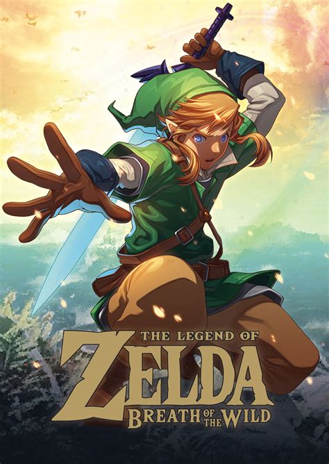 The Legend Of Zelda Breath Of The Wild Fan Art — Steemit