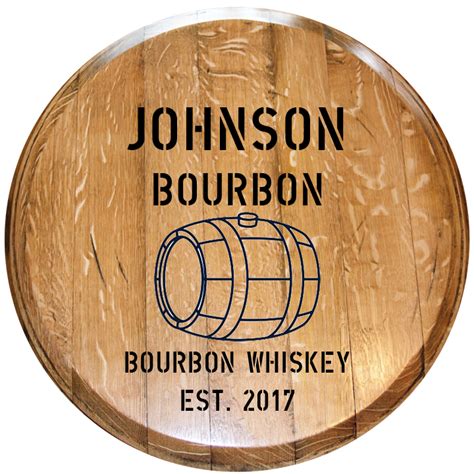 Custom Bourbon Barrel Head 4 Barrelheadsky