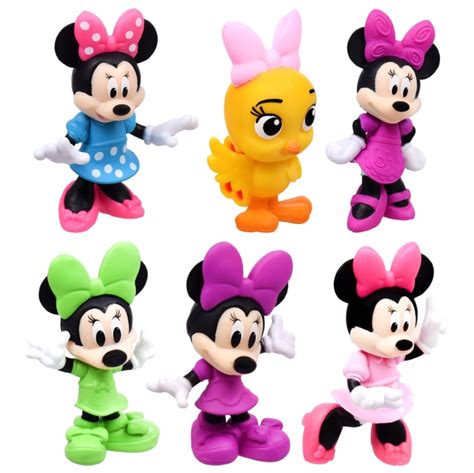 Disney Junior Minnie Mouse Mini Toy Collectible Figurines Choose Your