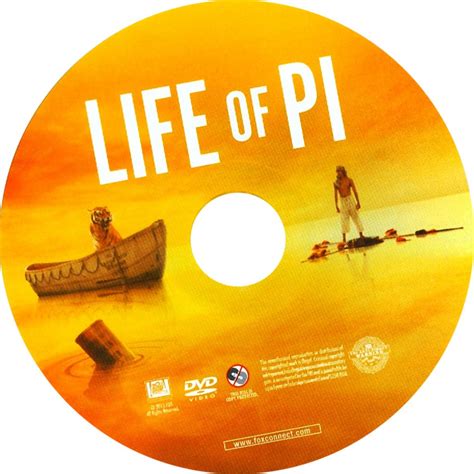 Life Of Pi Scanned Dvd Labels Life Of Pi Cd Dvd Covers