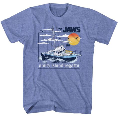 Jaws Jaws Amity Island Regatta T Shirt 446481 Rockabilia Merch Store