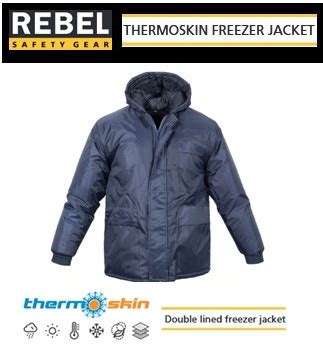 Thermoskin Freezer Jacket Navy Safety Corp