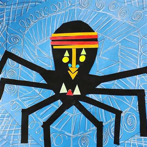 2 3 grade based on anansi the spider book elementary art art classroom art