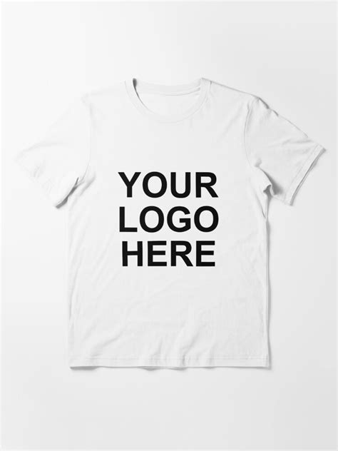 Your Logo Here T Shirt For Sale By Expandable Redbubble Your Logo