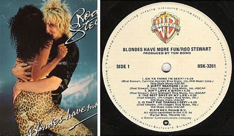 Stewart Rod Blondes Have More Fun Warner Bros Bsk