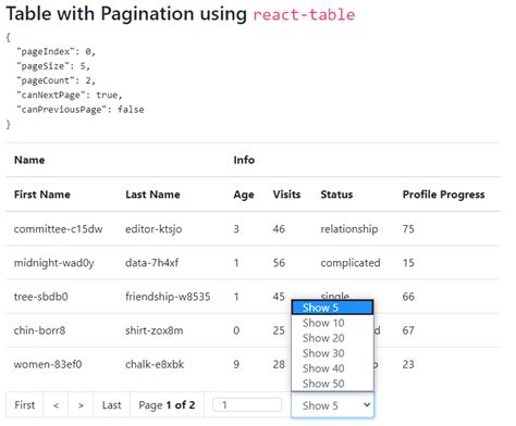 React DataTables With Pagination Filter Sorting Column Resizing Expand Collapse Tutorial