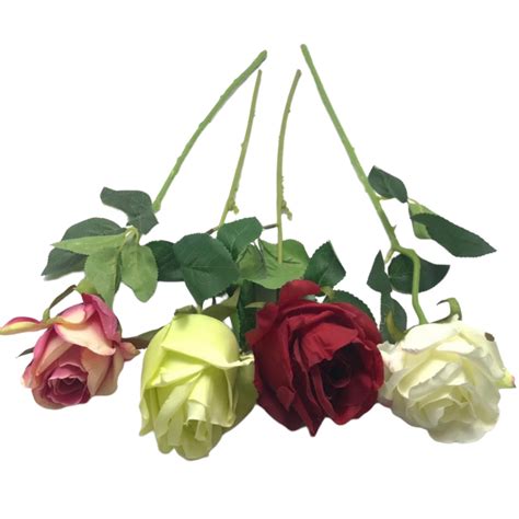 Jual Setangkai Bunga Mawar Artificial Panjang 47 Cm 50 Cm Bunga