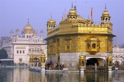 Golden Temple A Sikh Gurdwara In Amritsar Punjab India Travel Featured