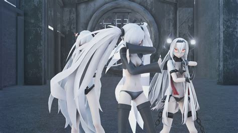 MMD Kancolle Tutting Dance Abyssal YouTube