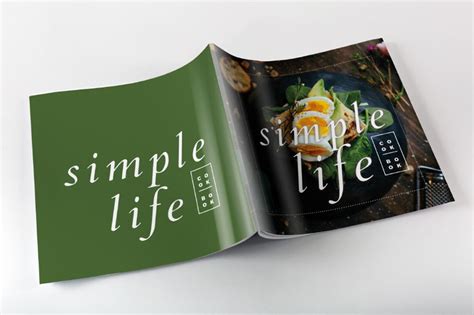 cookbook design template dribbble graphics