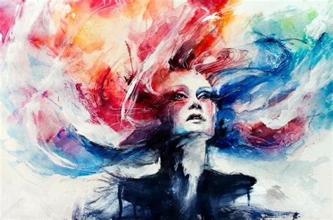 Stunning Figurative Watercolor Paintings