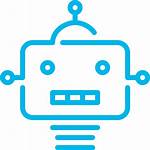 Robot Icon Artificial Intelligence Translation Rpa Icons