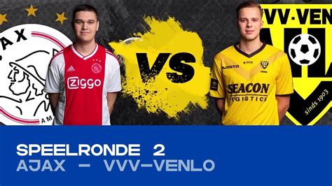 Compare form, standings position and many match statistics. EDIVISIE | Poule A - Ajax - VVV-Venlo - YouTube