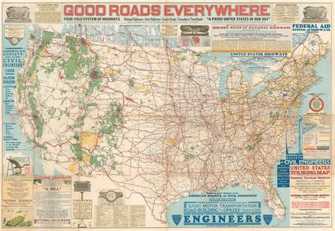 Good Roads Everywhere Geographicus Rare Antique Maps