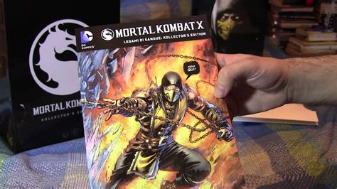 Mortal Kombat X Collectors Edition Unboxing Ita Youtube