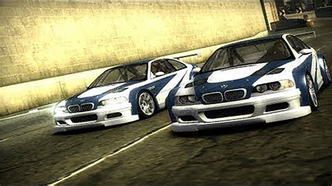 Need For Speed Most Wanted Bmw M3 Gtr Run Youtube