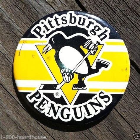 Pittsburgh Penguins Hockey Pinback Pin 1980s In 2021 Pittsburgh